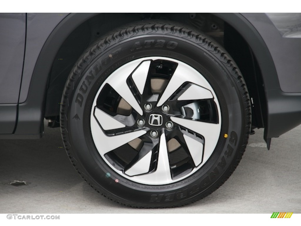 2016 CR-V Touring - Modern Steel Metallic / Gray photo #4