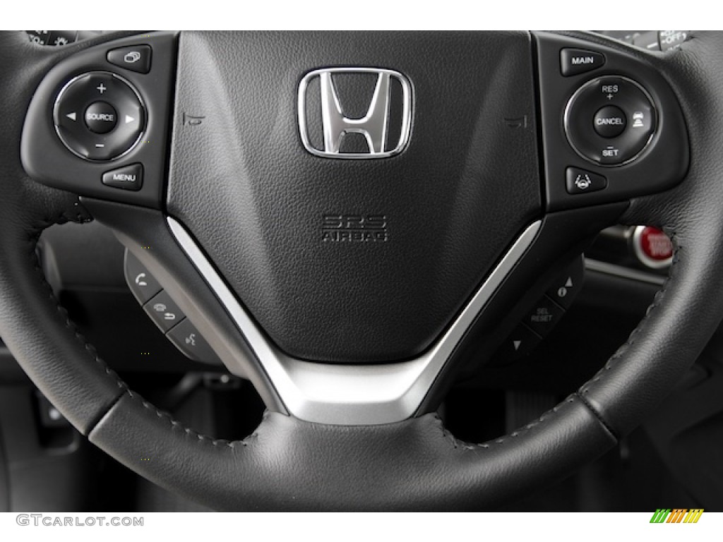 2016 CR-V Touring - Modern Steel Metallic / Gray photo #9