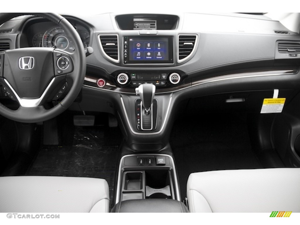 2016 CR-V Touring - Modern Steel Metallic / Gray photo #12