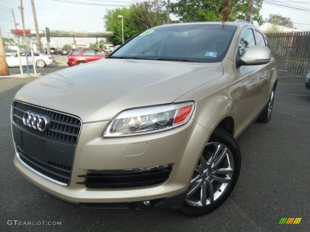 Bahia Beige Metallic 2008 Audi Q7 3.6 Premium quattro Exterior Photo #113167542