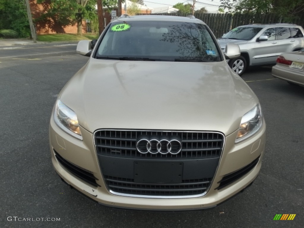 2008 Q7 3.6 Premium quattro - Bahia Beige Metallic / Espresso Brown photo #8