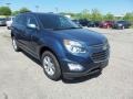 2016 Patriot Blue Metallic Chevrolet Equinox LT AWD  photo #3