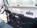 Black 1969 Toyota Land Cruiser FJ40 Dashboard