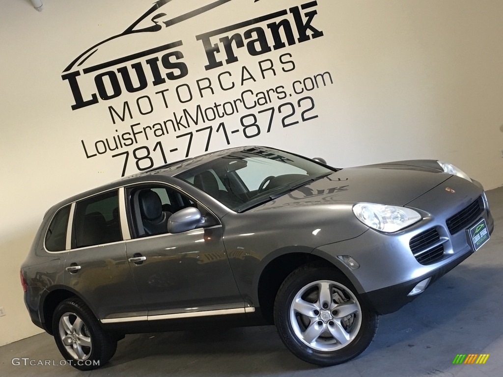 2004 Cayenne S - Titanium Metallic / Black photo #2