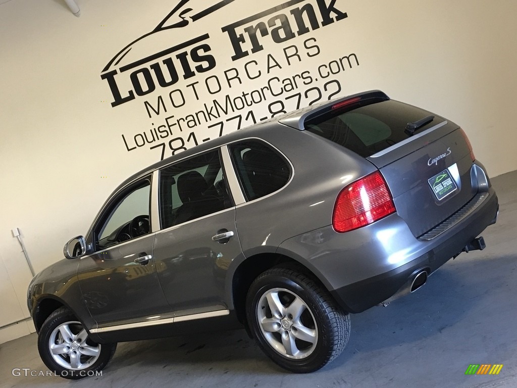 2004 Cayenne S - Titanium Metallic / Black photo #3