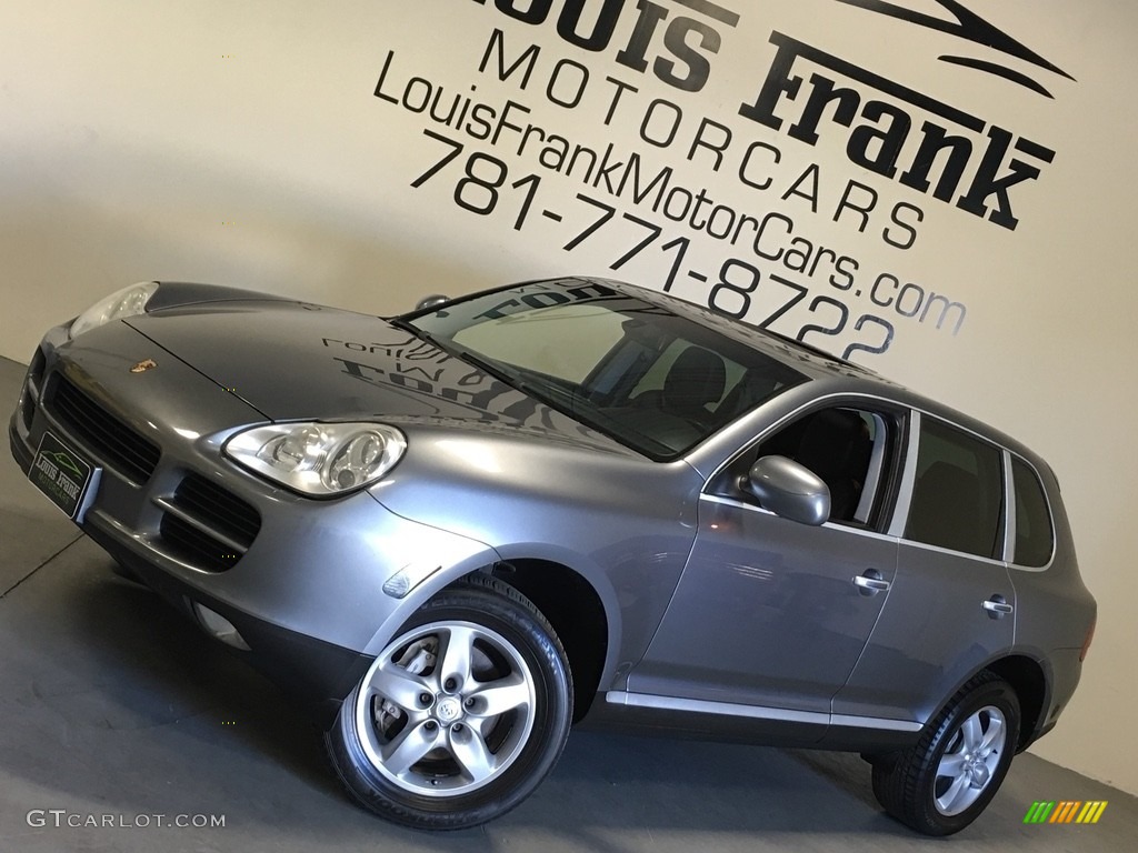 2004 Cayenne S - Titanium Metallic / Black photo #4