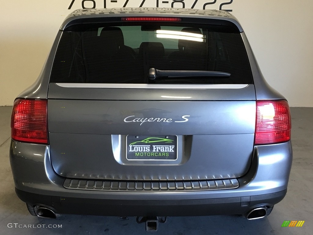 2004 Cayenne S - Titanium Metallic / Black photo #8