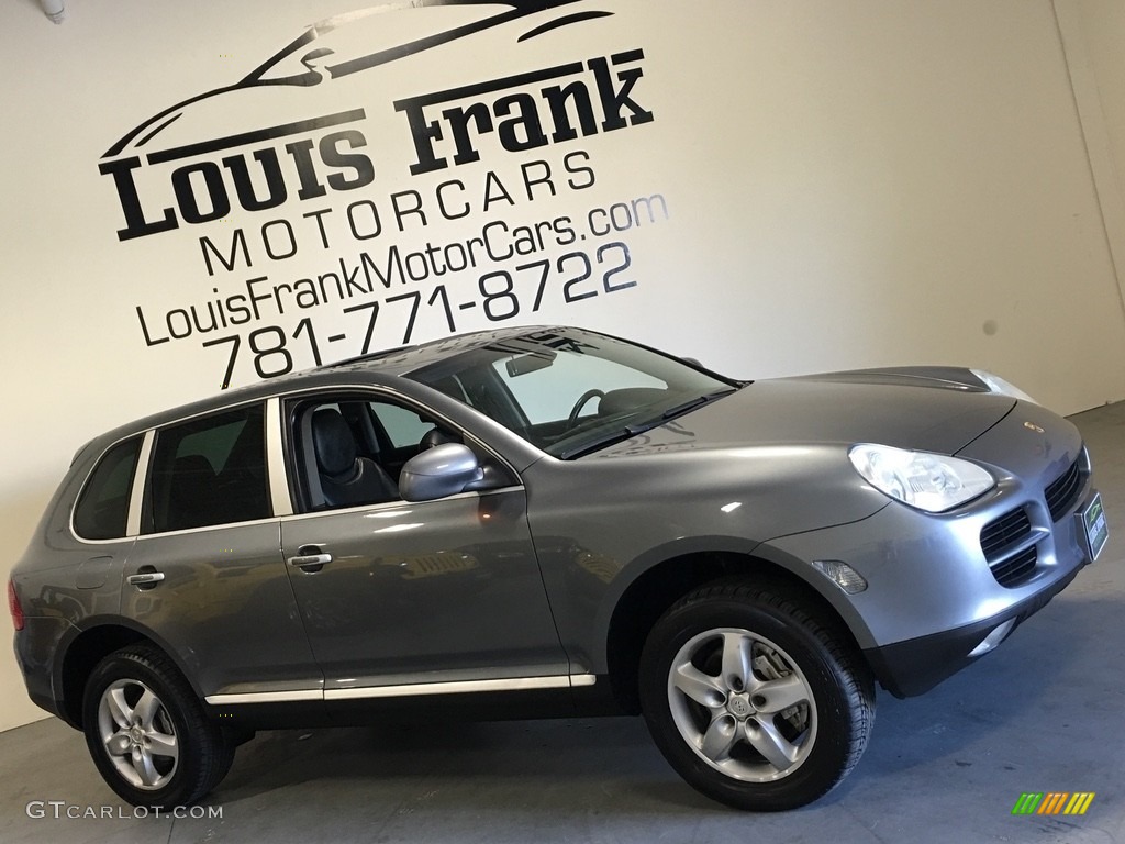 2004 Cayenne S - Titanium Metallic / Black photo #10