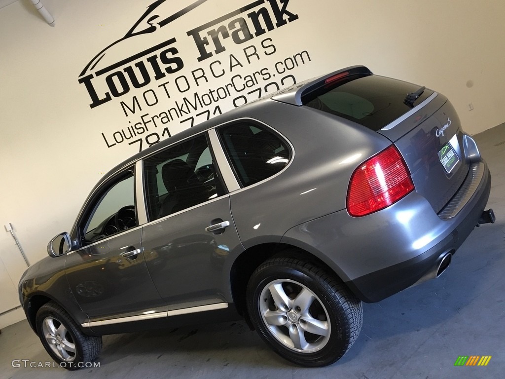 2004 Cayenne S - Titanium Metallic / Black photo #11