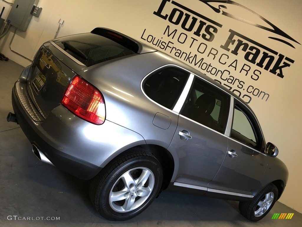 2004 Cayenne S - Titanium Metallic / Black photo #12