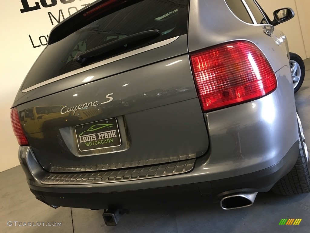 2004 Cayenne S - Titanium Metallic / Black photo #20
