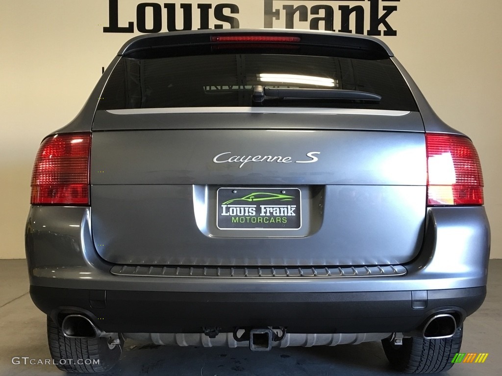2004 Cayenne S - Titanium Metallic / Black photo #21