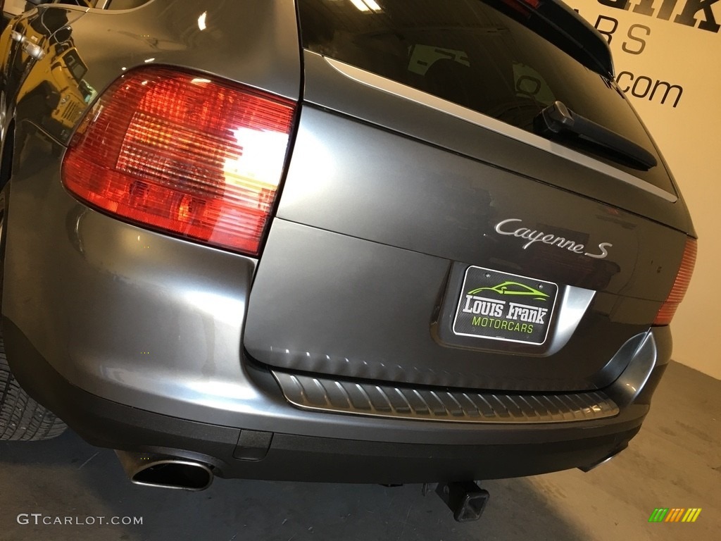 2004 Cayenne S - Titanium Metallic / Black photo #22