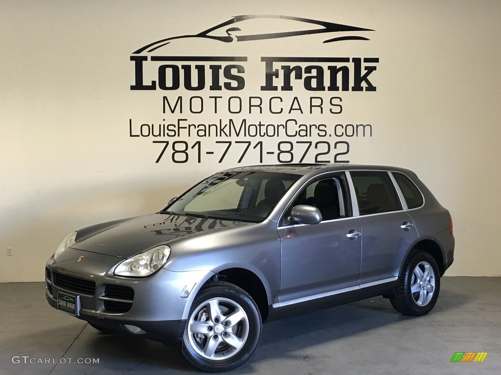 2004 Cayenne S - Titanium Metallic / Black photo #55
