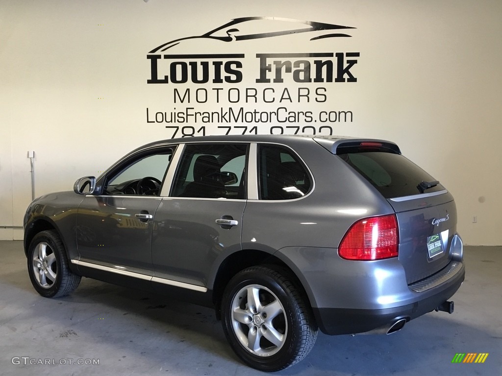 2004 Cayenne S - Titanium Metallic / Black photo #56