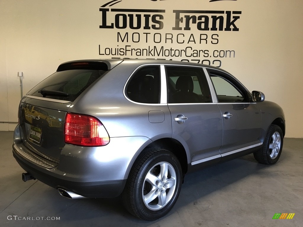 2004 Cayenne S - Titanium Metallic / Black photo #57