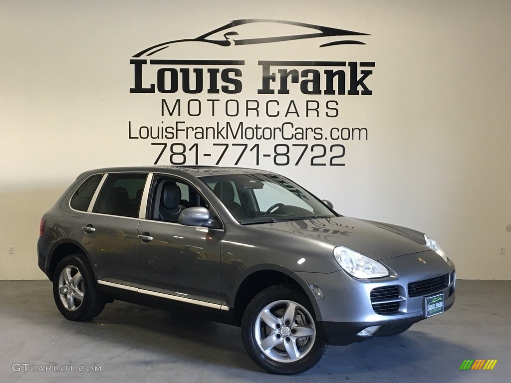 2004 Cayenne S - Titanium Metallic / Black photo #58