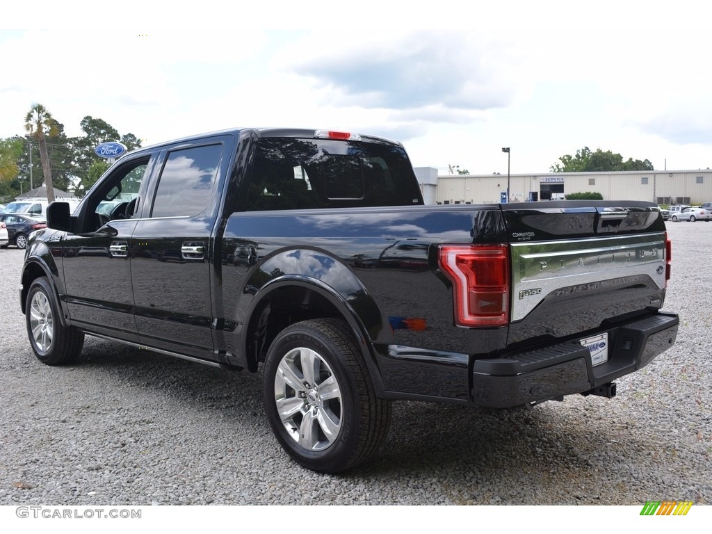 2016 F150 Platinum SuperCrew - Shadow Black / Platinum Black photo #7