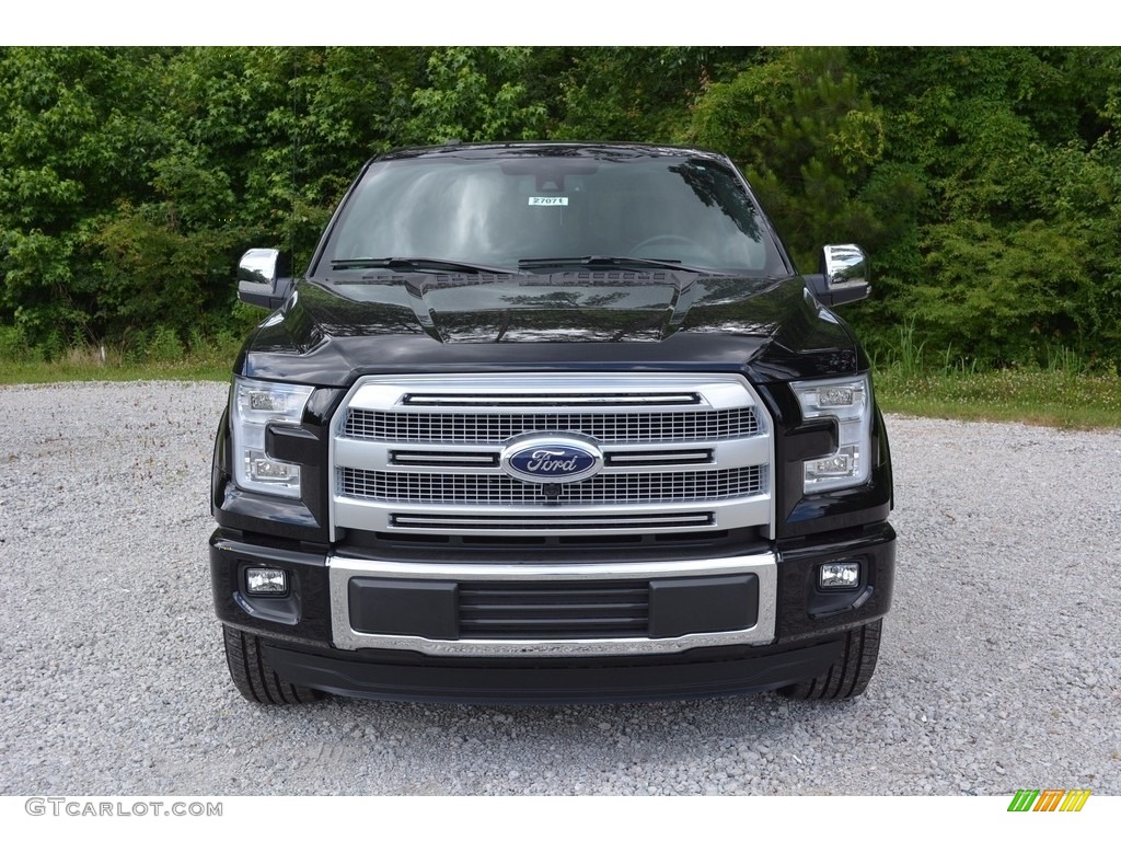2016 F150 Platinum SuperCrew - Shadow Black / Platinum Black photo #10