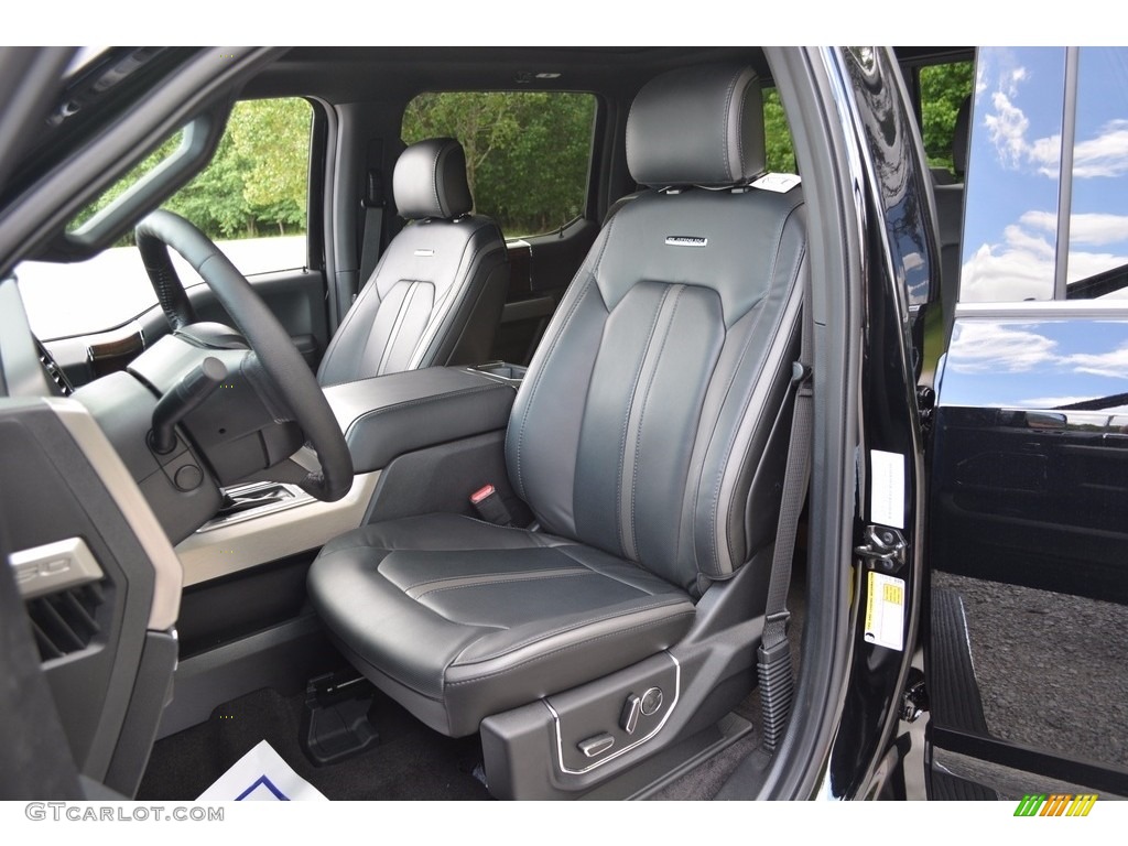2016 F150 Platinum SuperCrew - Shadow Black / Platinum Black photo #17