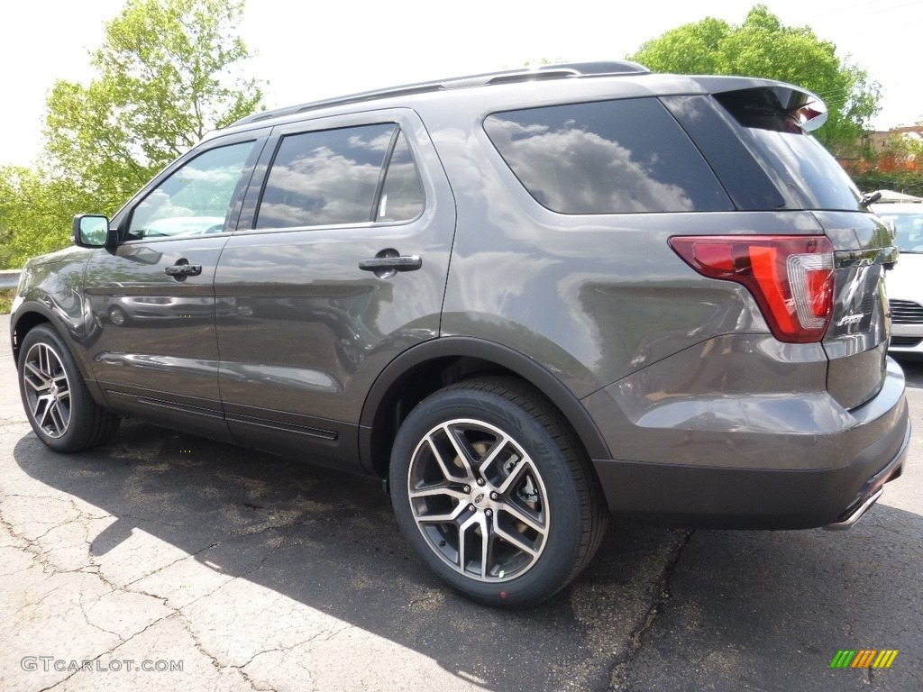 2016 Explorer Sport 4WD - Magnetic Metallic / Ebony Black photo #4