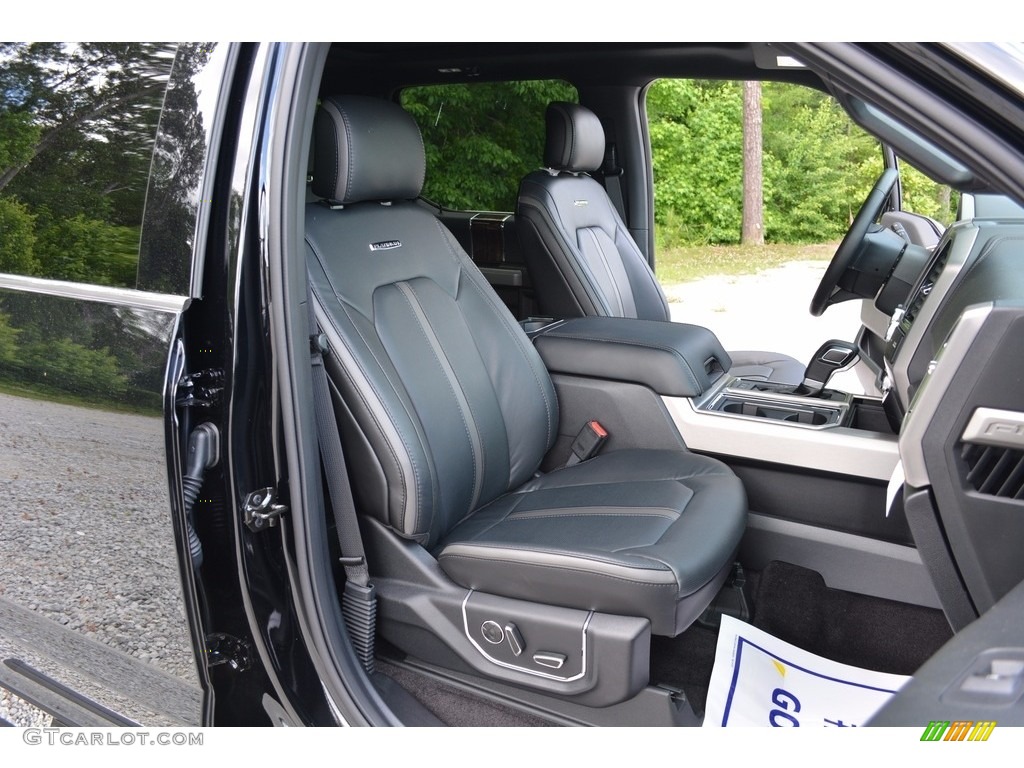 2016 F150 Platinum SuperCrew - Shadow Black / Platinum Black photo #27