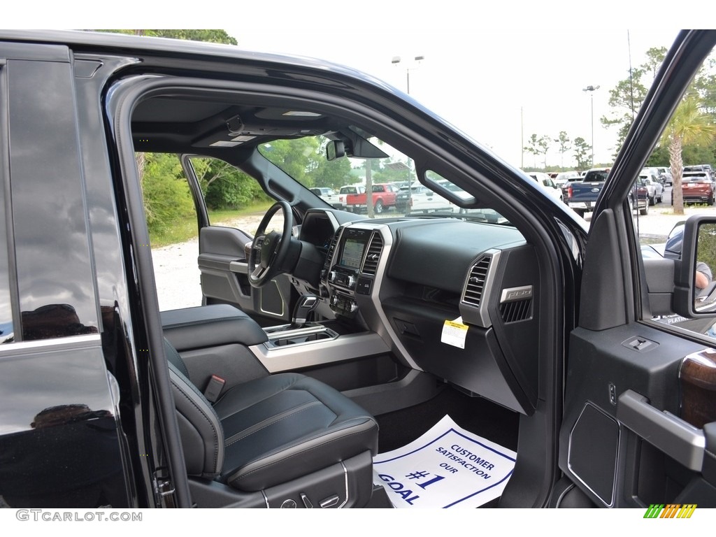 2016 F150 Platinum SuperCrew - Shadow Black / Platinum Black photo #28