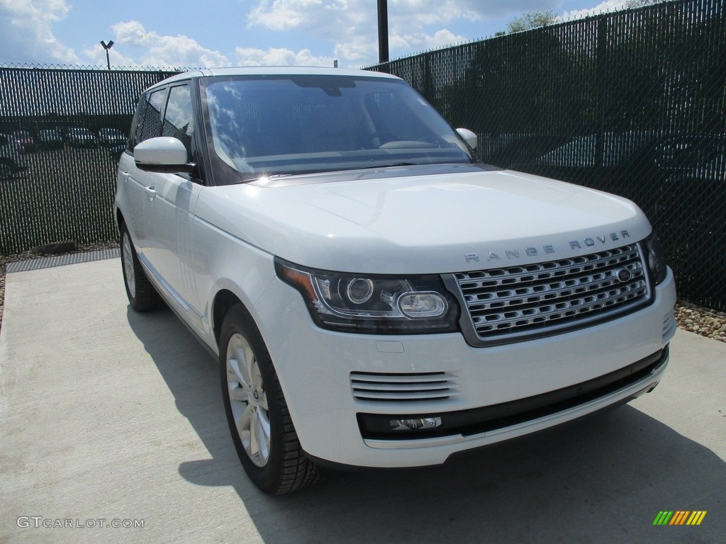 2016 Range Rover HSE - Fuji White / Espresso/Almond photo #5