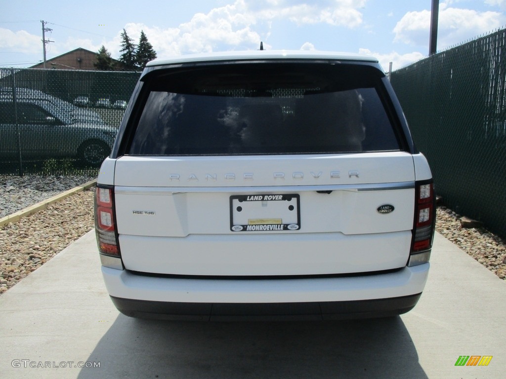 2016 Range Rover HSE - Fuji White / Espresso/Almond photo #9