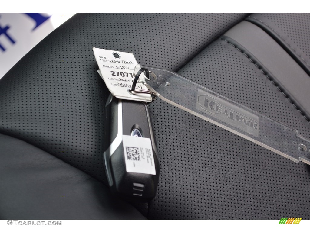 2016 F150 Platinum SuperCrew - Shadow Black / Platinum Black photo #50