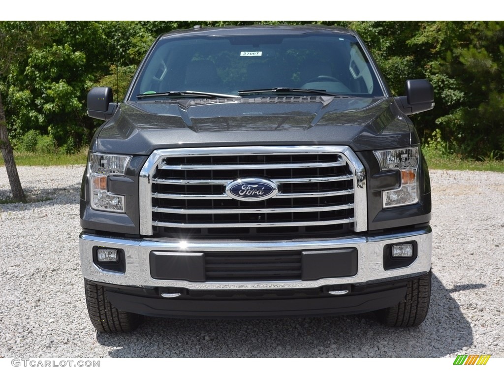 2016 F150 XLT SuperCrew 4x4 - Magnetic / Medium Earth Gray photo #8