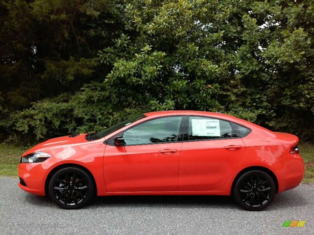 2016 Dart GT - Go Mango / Black photo #1