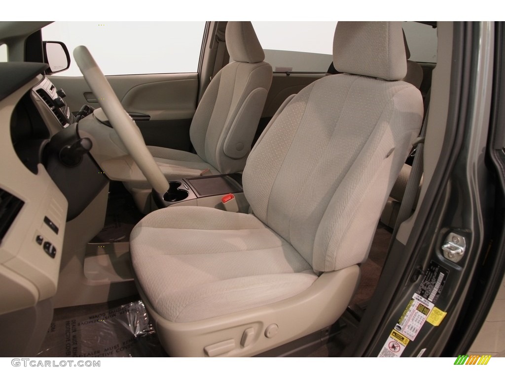 2014 Sienna LE - Cypress Green Pearl / Bisque photo #5