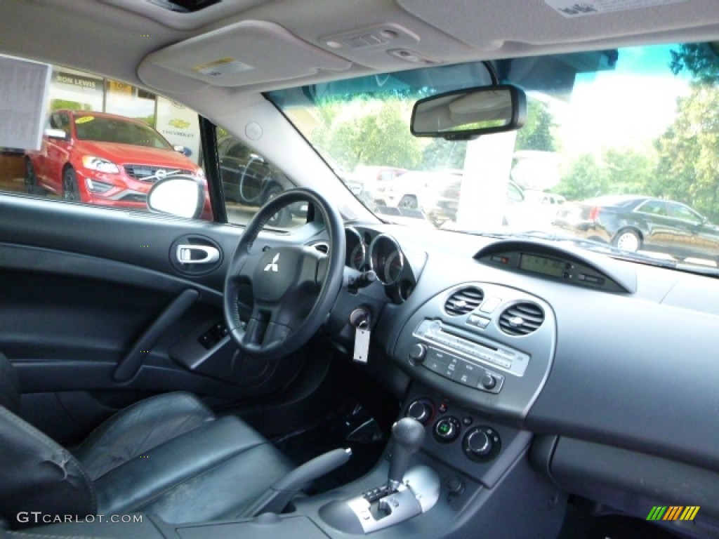 2011 Eclipse GS Coupe - Rave Red / Dark Charcoal photo #6