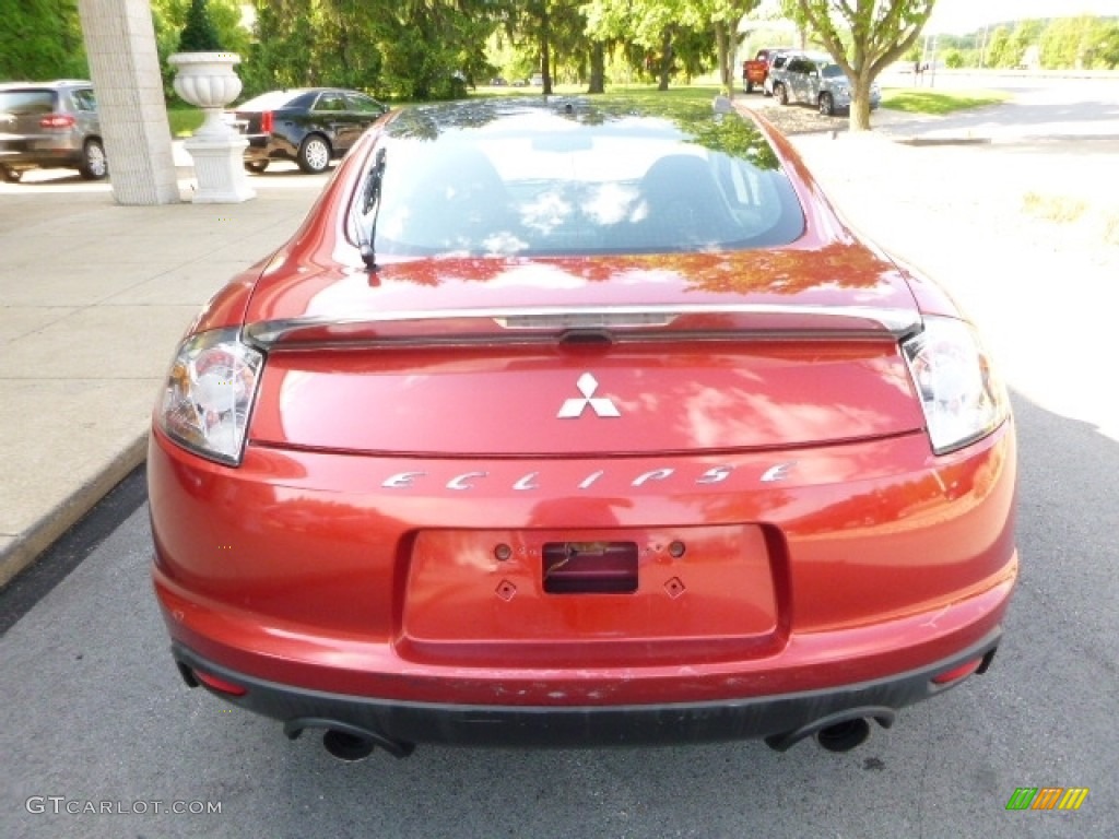 2011 Eclipse GS Coupe - Rave Red / Dark Charcoal photo #13