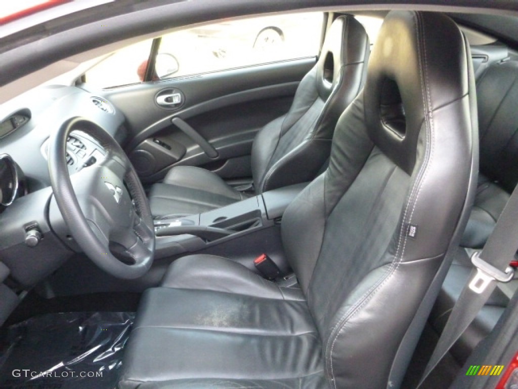 2011 Eclipse GS Coupe - Rave Red / Dark Charcoal photo #15
