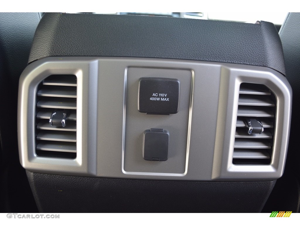 2016 F150 Lariat SuperCrew 4x4 - White Platinum / Black photo #24