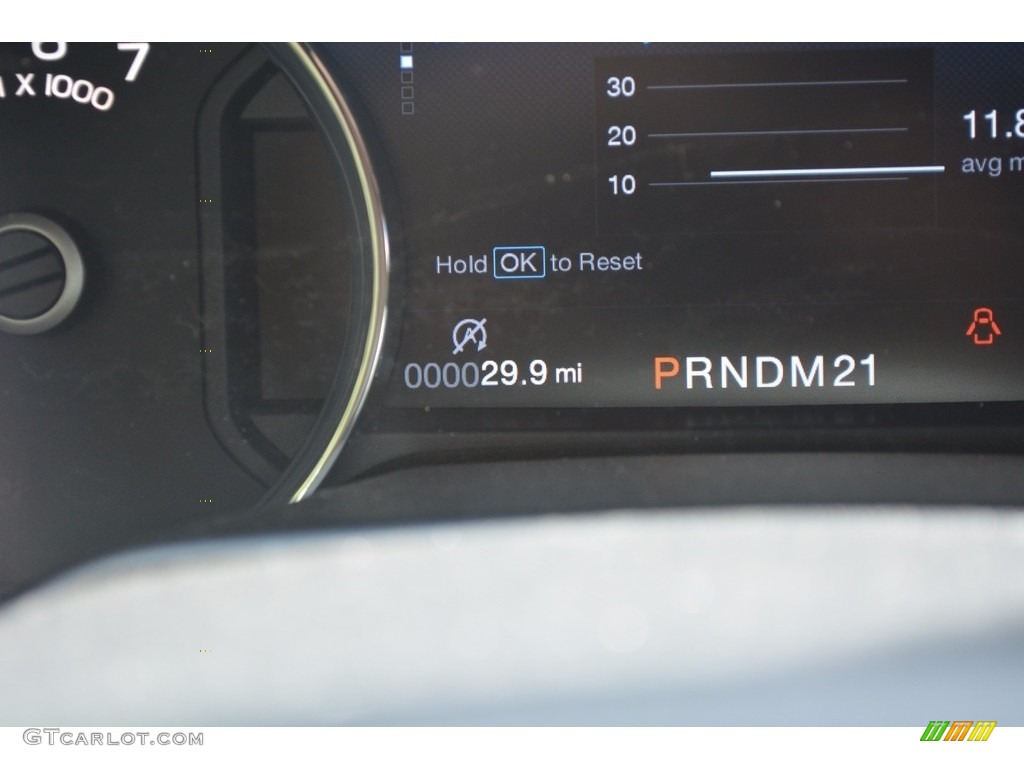 2016 F150 Lariat SuperCrew 4x4 - White Platinum / Black photo #44