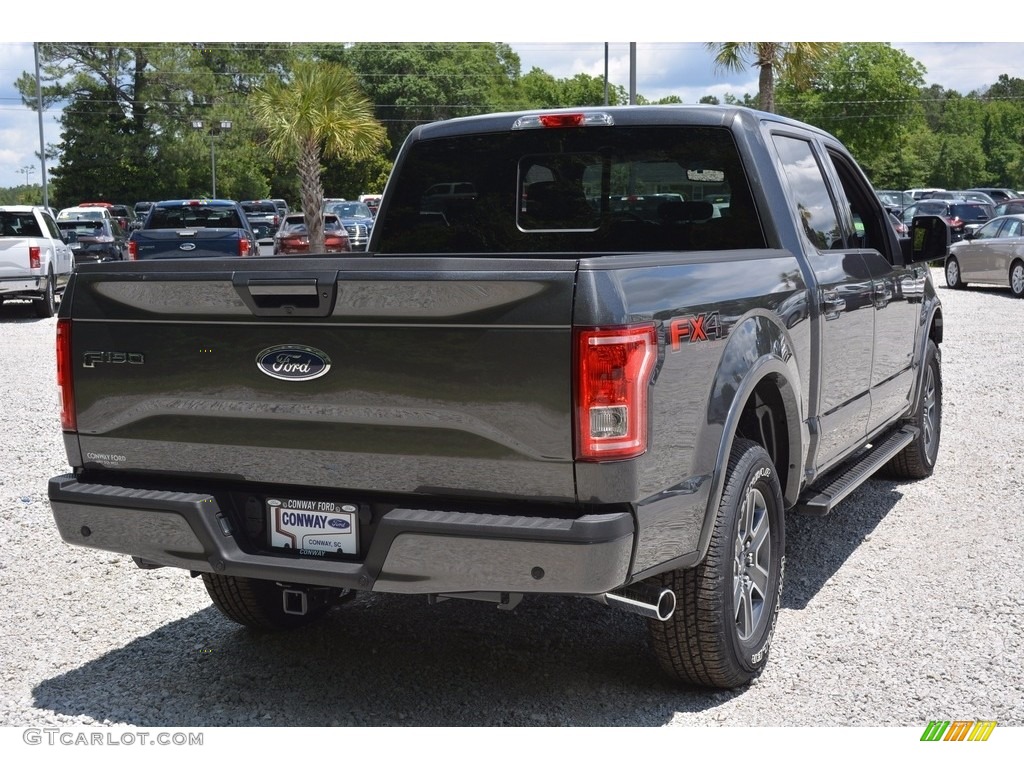 2016 F150 XLT SuperCrew 4x4 - Magnetic / Black photo #3
