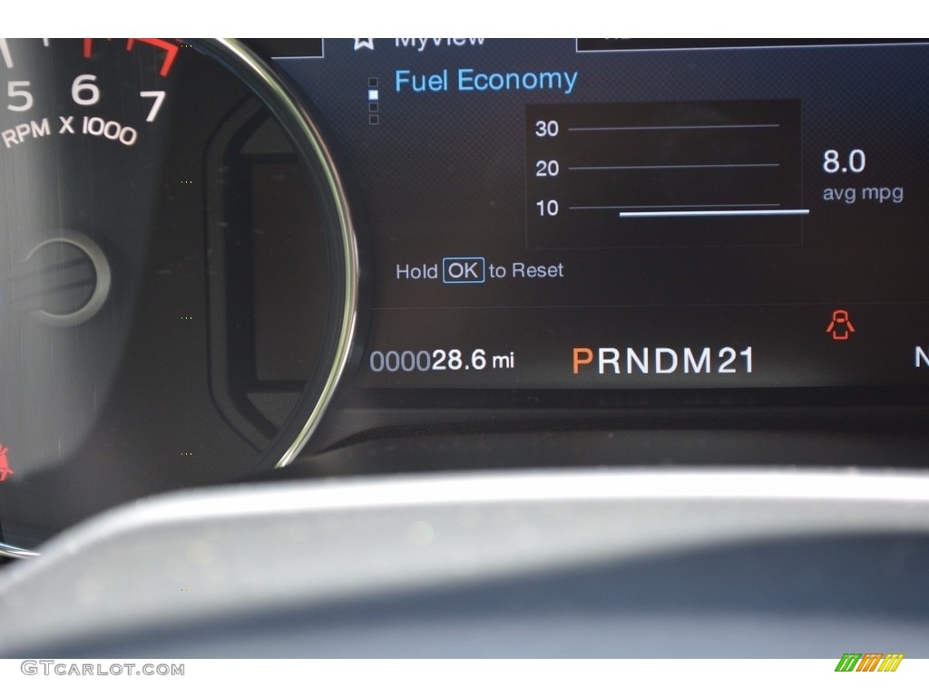 2016 F150 Lariat SuperCrew - White Platinum / Medium Earth Gray photo #40