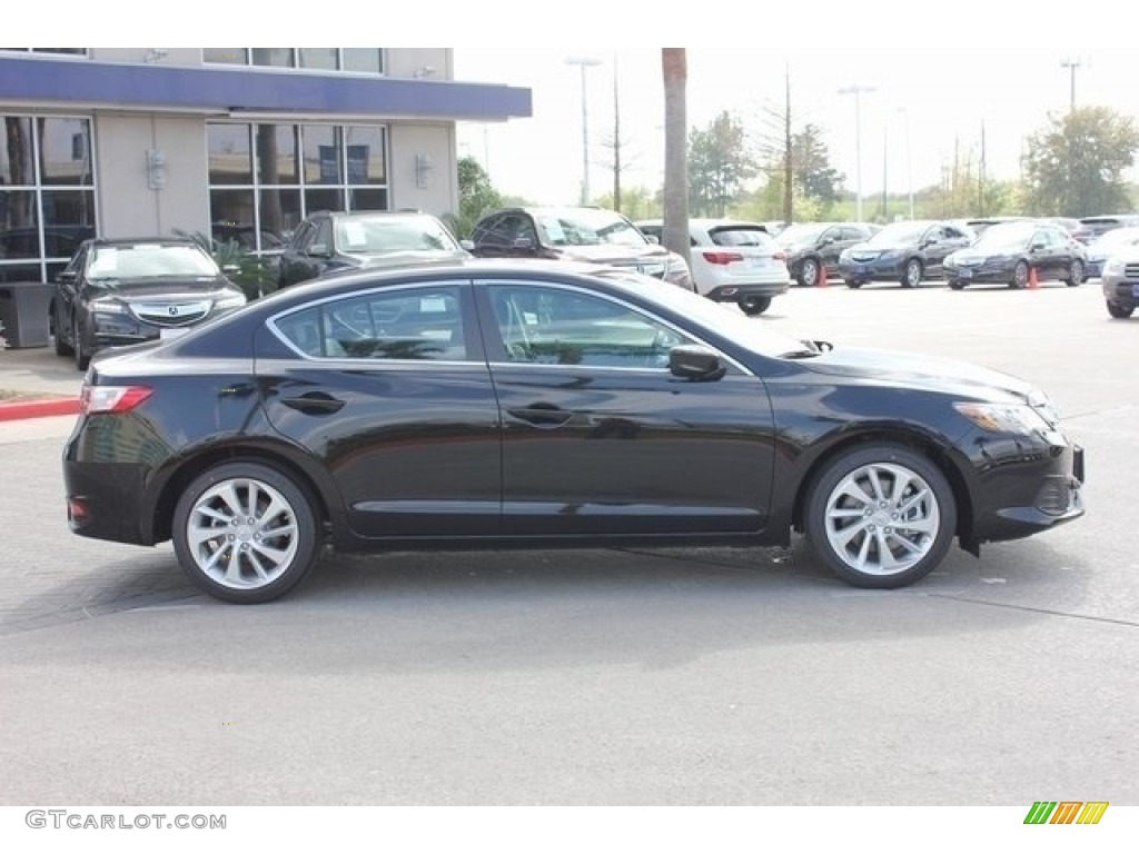 2017 ILX  - Crystal Black Pearl / Ebony photo #8