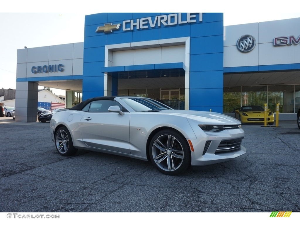 2016 Camaro LT Convertible - Silver Ice Metallic / Jet Black photo #1