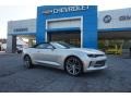 Silver Ice Metallic 2016 Chevrolet Camaro LT Convertible