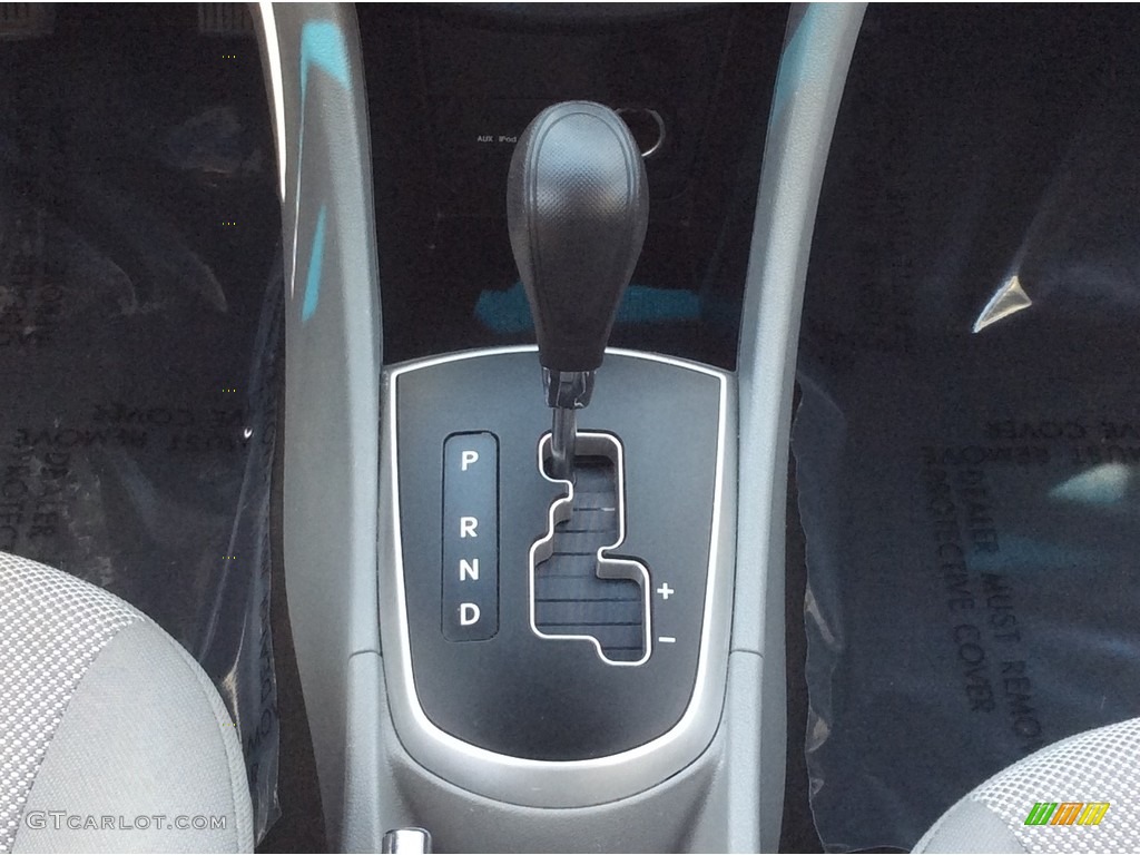 2012 Accent GS 5 Door - Clearwater Blue / Gray photo #15