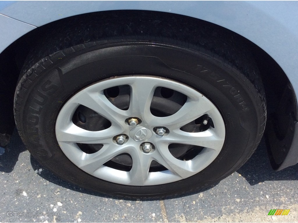 2012 Accent GS 5 Door - Clearwater Blue / Gray photo #27