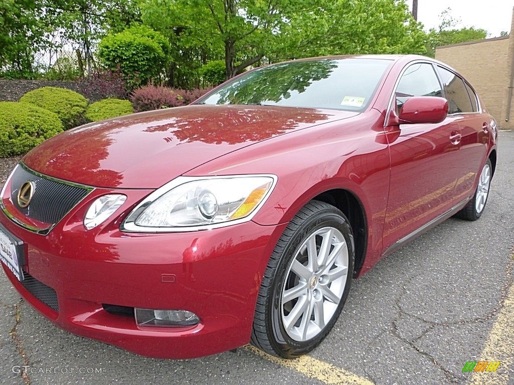 2006 GS 300 AWD - Matador Red Mica / Black photo #1