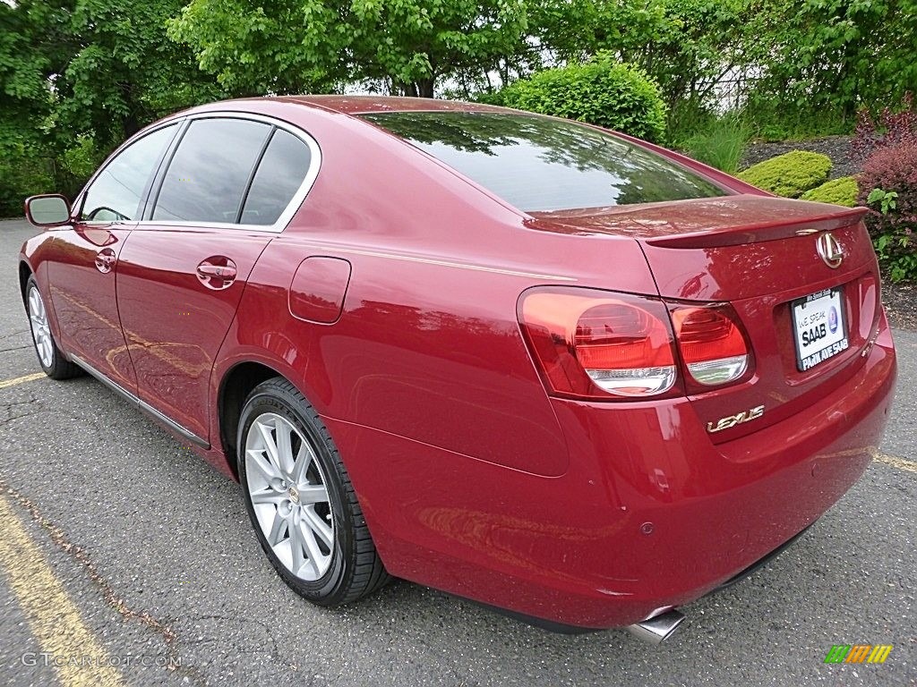 2006 GS 300 AWD - Matador Red Mica / Black photo #3