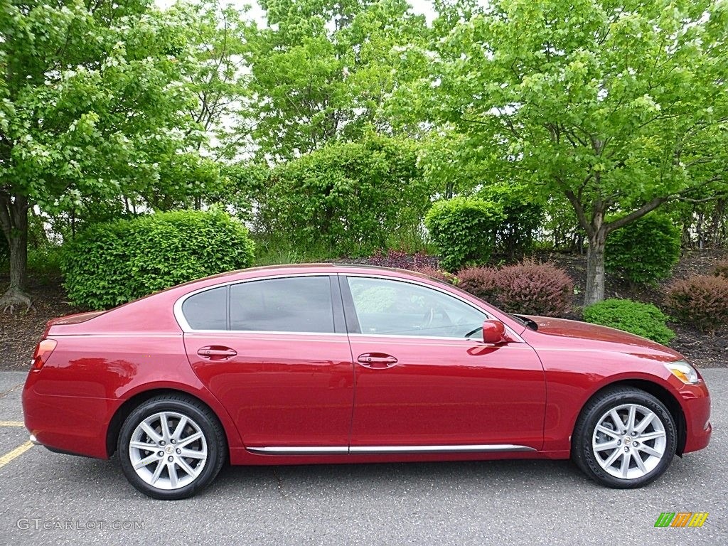 2006 GS 300 AWD - Matador Red Mica / Black photo #6