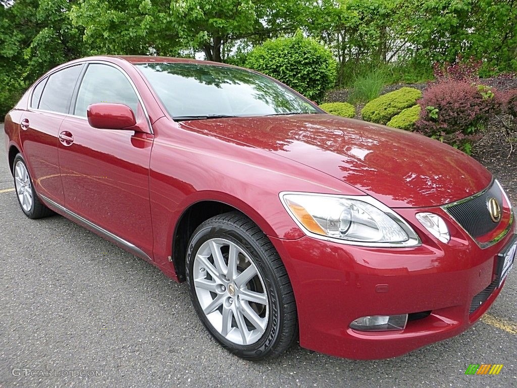 2006 GS 300 AWD - Matador Red Mica / Black photo #7
