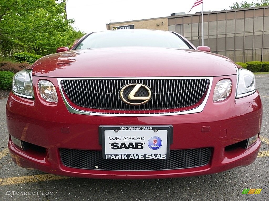 2006 GS 300 AWD - Matador Red Mica / Black photo #8